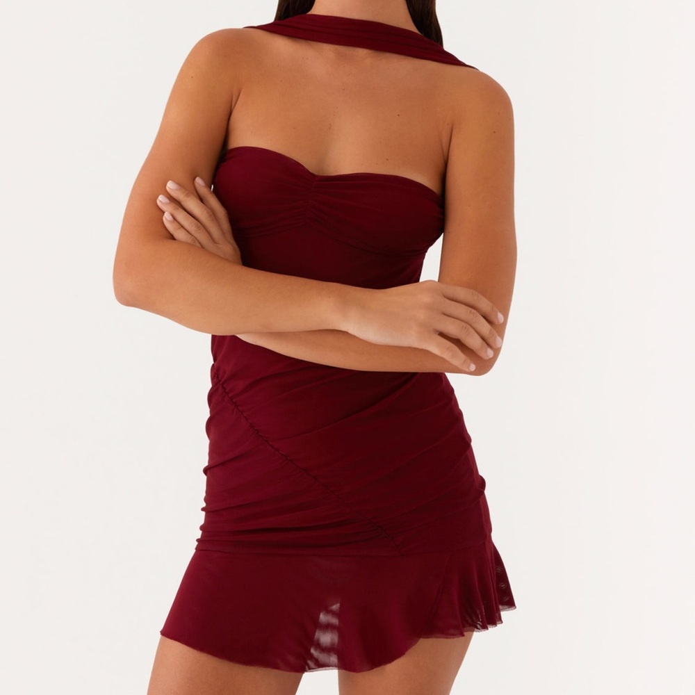 Peppermayo Red Mini Dress